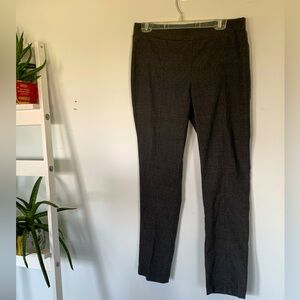 Gray plaid stretch dress pants size 12